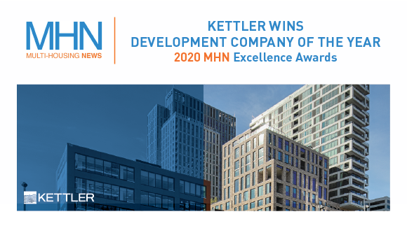Multi-Housing News Names KETTLER 'Development Company of the Year' at the 2020 Excellence Awards