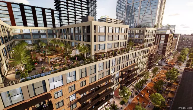 Gasworx Reaches New Heights with Topping-Out of Olivette